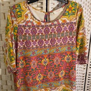 Yellow pattern dress 💛